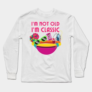 Lispe Fanny Pack I'm Not Old I'm Classic Long Sleeve T-Shirt